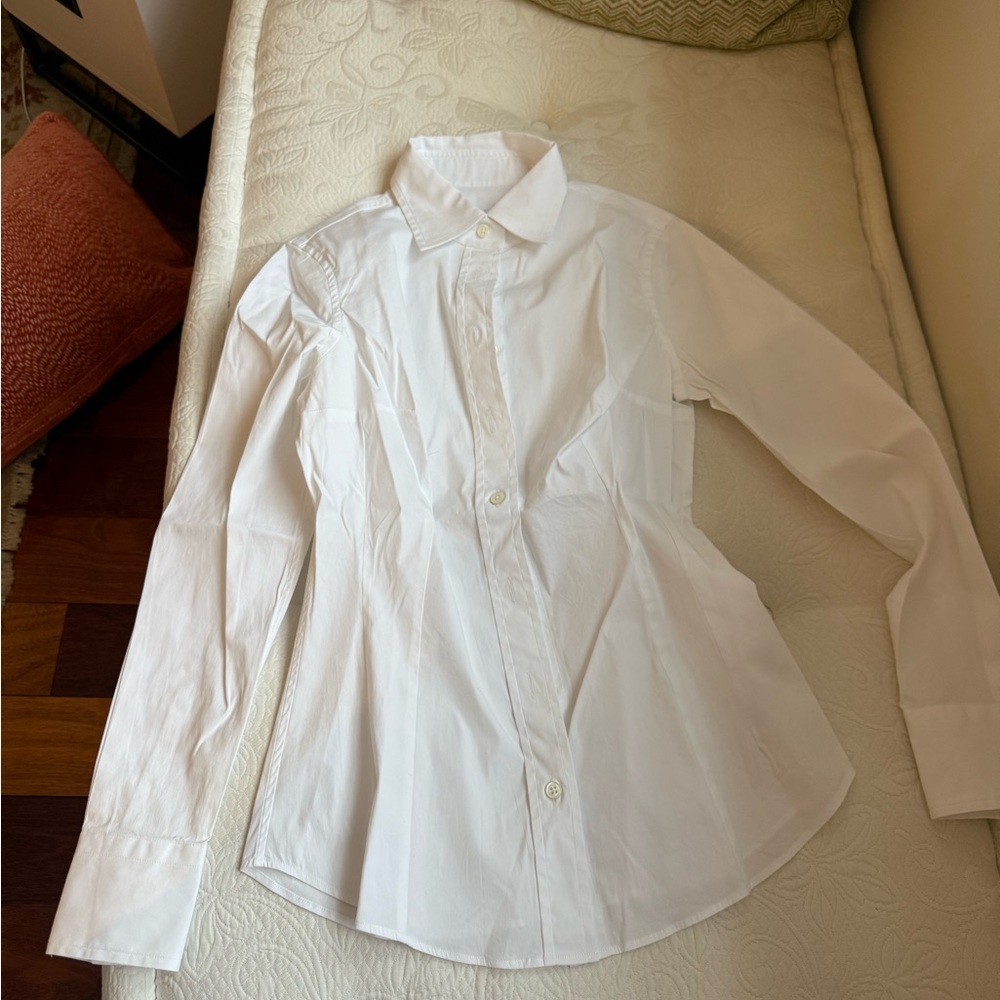 Bagutta White Button Down Shirt